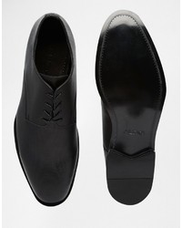 Черные кожаные туфли дерби от Aldo