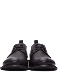 Черные кожаные туфли дерби от Ann Demeulemeester