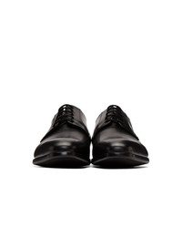 Черные кожаные туфли дерби от Ps By Paul Smith