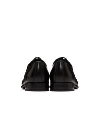 Черные кожаные туфли дерби от Ps By Paul Smith