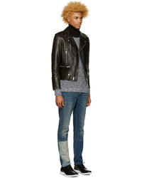 Черные кожаные туфли дерби от Kenzo