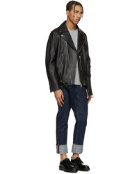 Черные кожаные туфли дерби от Eytys