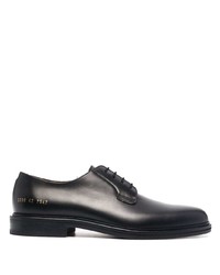 Черные кожаные туфли дерби от Common Projects