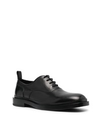 Черные кожаные туфли дерби от Officine Creative