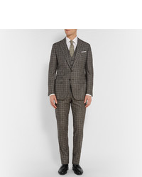 Черные кожаные туфли дерби от Edward Green