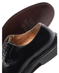 Черные кожаные туфли дерби от Grenson