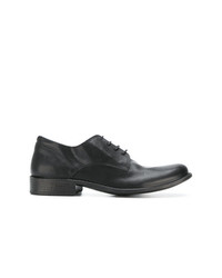 Черные кожаные туфли дерби от Fiorentini+Baker