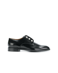 Черные кожаные туфли дерби от Givenchy