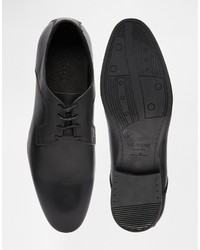 Черные кожаные туфли дерби от Selected