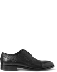 Черные кожаные туфли дерби от Hugo Boss