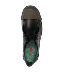 Черные кожаные туфли дерби от Camper