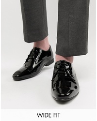 Черные кожаные туфли дерби от Kg Kurt Geiger