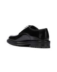 Черные кожаные туфли дерби от Dolce & Gabbana