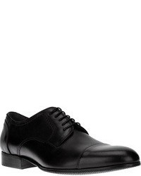 Черные кожаные туфли дерби от Lanvin
