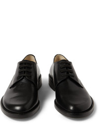 Черные кожаные туфли дерби от Ann Demeulemeester