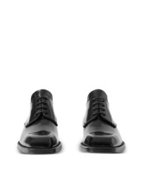 Черные кожаные туфли дерби от Burberry