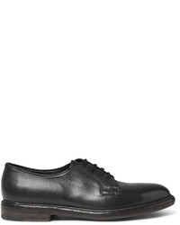 Черные кожаные туфли дерби от Paul Smith