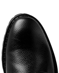Черные кожаные туфли дерби от Lanvin