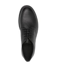 Черные кожаные туфли дерби от Calvin Klein
