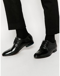 Черные кожаные туфли дерби от Ted Baker