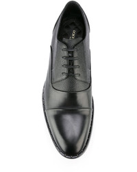 Черные кожаные туфли дерби от Dolce & Gabbana
