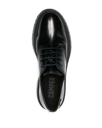 Черные кожаные туфли дерби от Camper