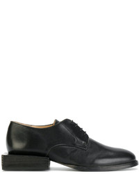 Женские черные кожаные туфли на шнуровке от Jacquemus