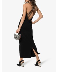 Черные кожаные туфли с вырезом от Poiret