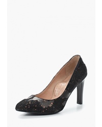 Черные кожаные туфли от Allora