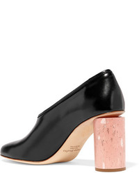 Черные кожаные туфли от Acne Studios