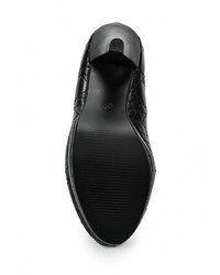 Черные кожаные туфли от Annalisa