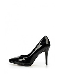 Черные кожаные туфли от Annalisa