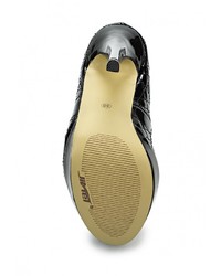 Черные кожаные туфли от Annalisa