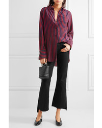 Черные кожаные туфли от Mansur Gavriel