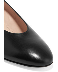 Черные кожаные туфли от Mansur Gavriel