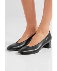 Черные кожаные туфли от Mansur Gavriel