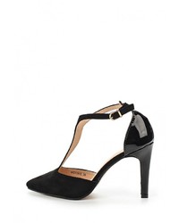 Черные кожаные туфли от Bellamica