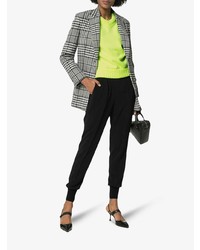 Черные кожаные туфли от Prada