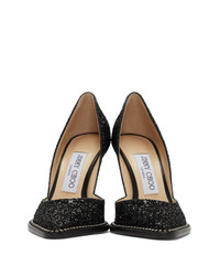 Черные кожаные туфли от Jimmy Choo