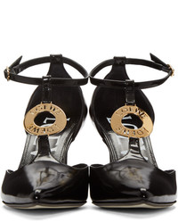 Черные кожаные туфли от Loewe