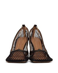 Черные кожаные туфли от Bottega Veneta