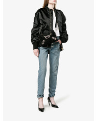 Черные кожаные туфли от Balenciaga