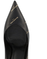 Черные кожаные туфли от Balenciaga