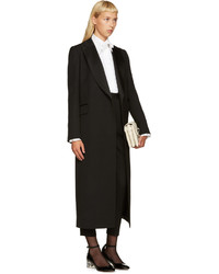 Черные кожаные туфли от Alexander McQueen