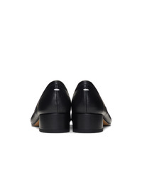 Черные кожаные туфли от Maison Margiela