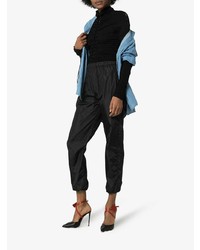 Черные кожаные туфли от Off-White