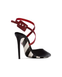 Черные кожаные туфли от Off-White