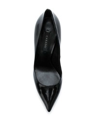 Черные кожаные туфли от Casadei