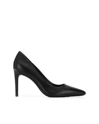 Черные кожаные туфли от Calvin Klein