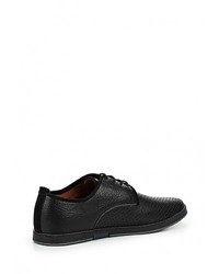 Мужские черные кожаные туфли от Carlo Bellini